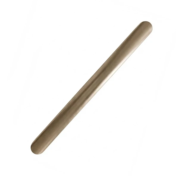 VENTO Düz Antik Sarı Kulp 320 mm Uzun Metal Dolap Gardırop Mutfak Banyo Kulbu Modern Tasarım ürün görseli 1