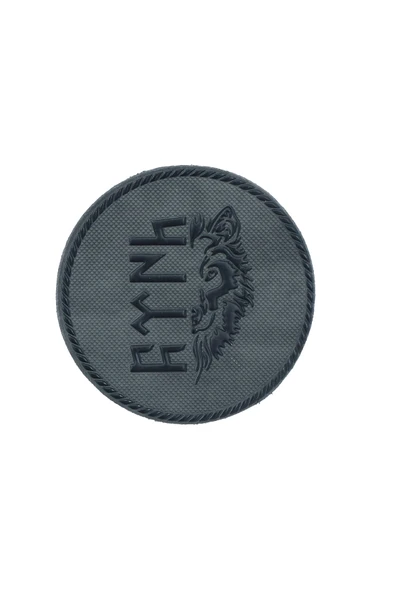 Eski Türkçe "türk" Yazılı Kurt Peç - Patch Arma (7 CM) ürün görseli 1