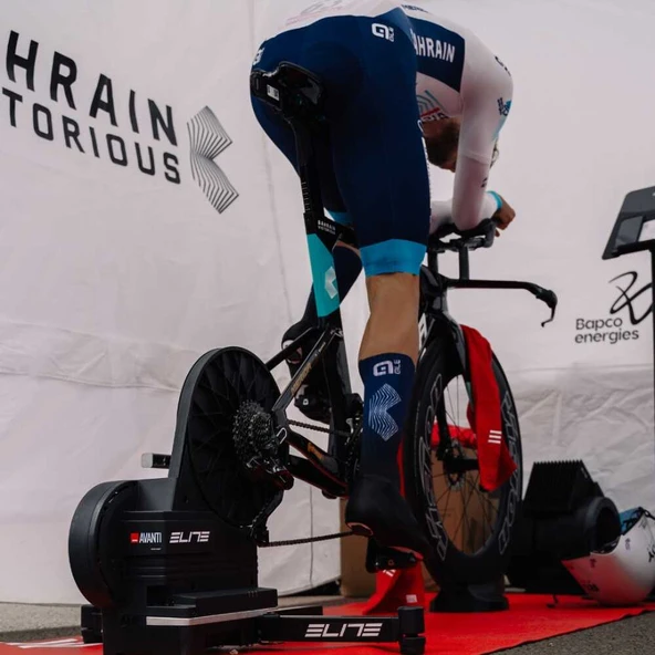 ELITE AVANTI ZWIFT COG VE CLICK INTERACTIVE HOMETRAINER - Resim 10