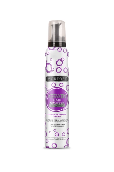 Keratin Saç Köpüğü 200 ml -elektriklenme Karşıtı ürün görseli 1