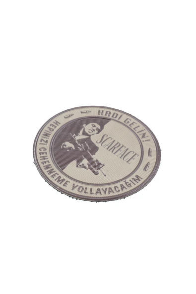 Scarface Taktik Peç - Patch Arma (7 CM) - Resim 2