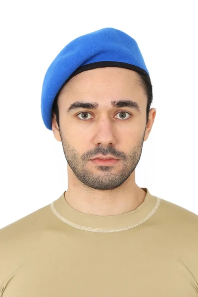 Askeri Bere - Tankçı Bordo Mavi Komando Lacivert - Ressam Beresi ürün görseli 1