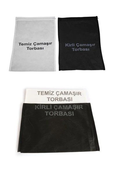 Kirli Temiz Çamaşır Torbası ürün görseli 1