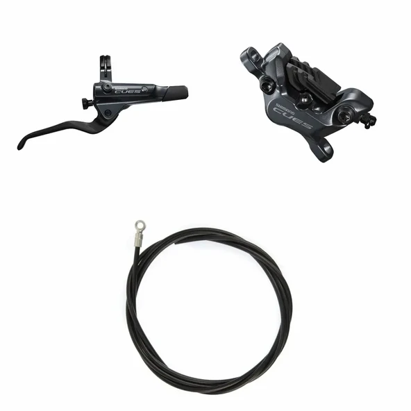 SHIMANO CUES BL-U8000 (R),BR-U8020 (R) 4 PİSTON ARKA HİDROLİK DİSK FREN SETİ ürün görseli 1