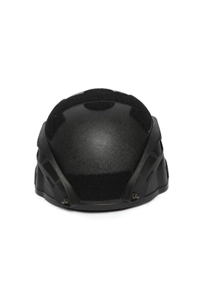 Siyah Airsoft Tactical Kask - Resim 2