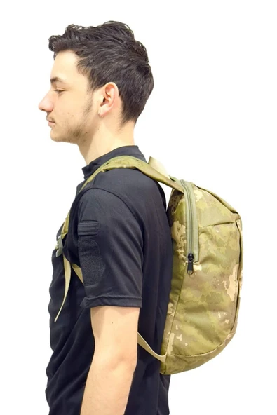 10 Litre Kamuflaj Outdoor Çanta - Resim 3
