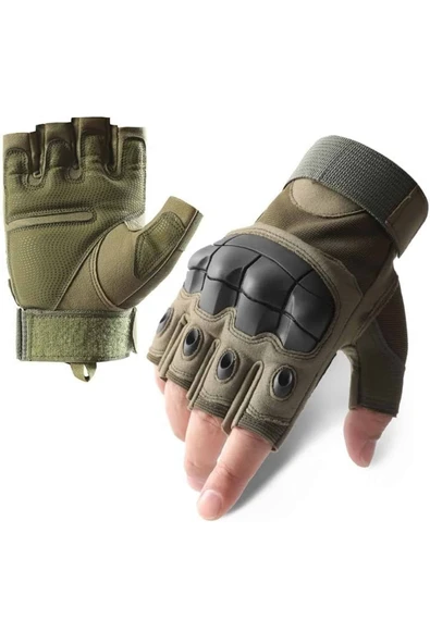 Kısa Kemikli Tactical Askeri Eldiven - Resim 4