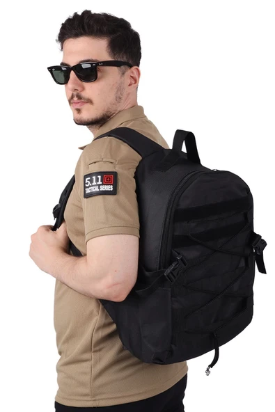 ERA 32 Litre Siyah Tactical Günlük Çanta ürün görseli 1