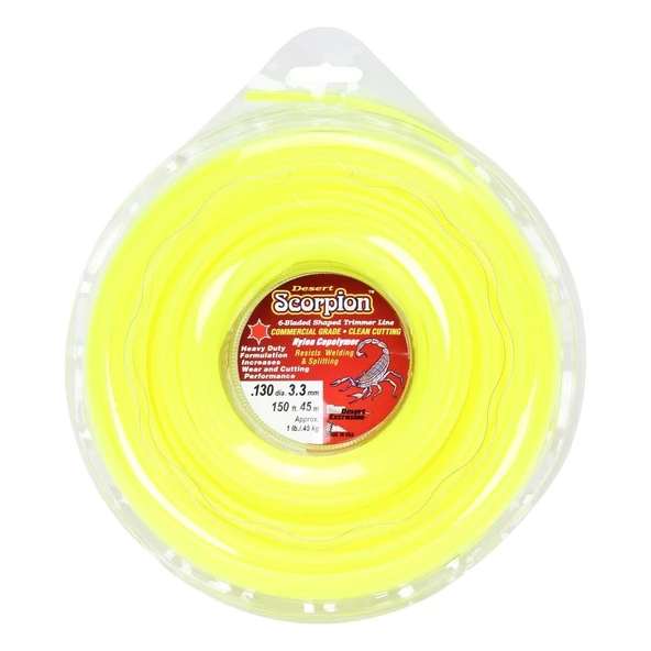 Scorpion Misina 3.3Mm 45Mt Sarı 6 Köşe ürün görseli 1