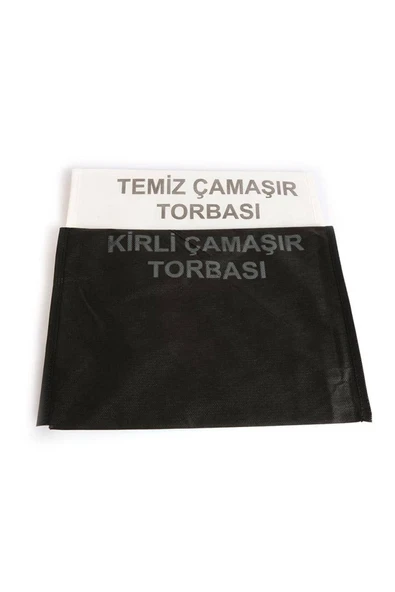 Kirli Temiz Çamaşır Torbası - Resim 4