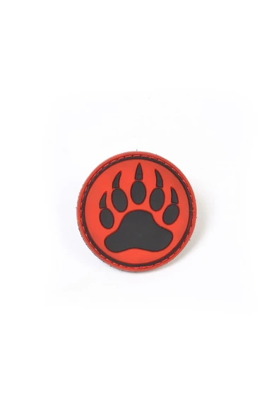 Ayı Pençe Kırmızı Peç - Patch ürün görseli 1
