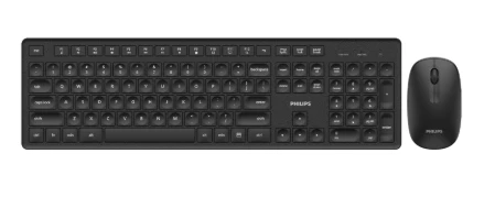 Philips Phılıps Spt6318b, Siyah, Türkçe Q, 2.4ghz Kablosuz, Multimedya Klavye Mouse Set ürün görseli 1