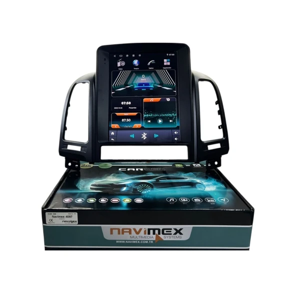 Navimex Hyundai Santafe 2011-2016 Navimex Profesyonel Tesla Oem Multimedia 10" ürün görseli 1