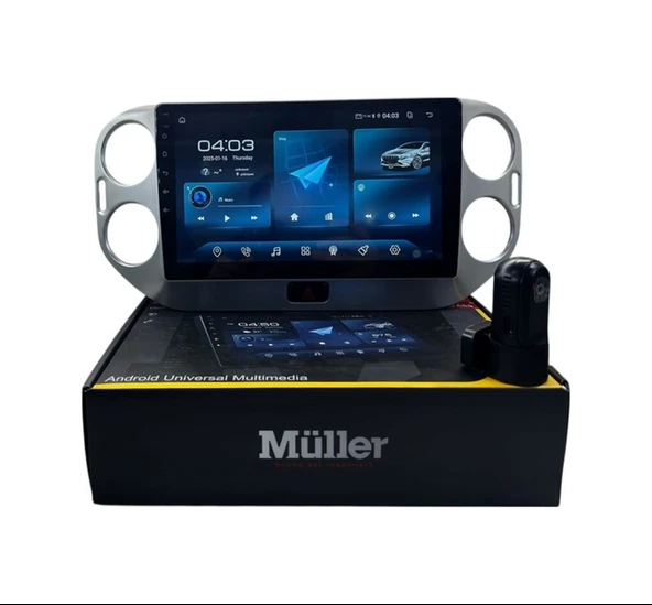 Müller Ww Tiguan 2010-2017 Müller 4-64 Profesyonel Oem Multimedya 10" ürün görseli 1