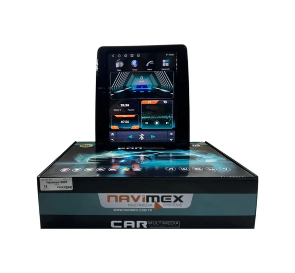 Navimex Renault Clio 5 Navimex 8-128 Profesyonel Tesla Oem Multimedia 10" ürün görseli 1