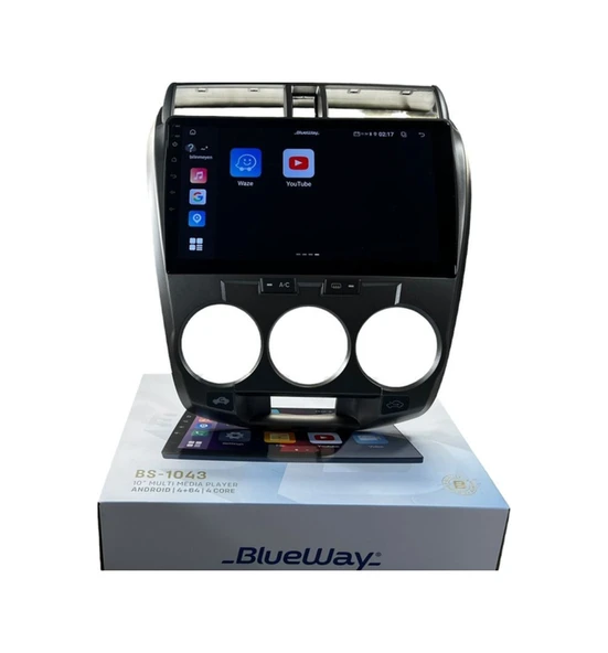 Blueway Honda City Mc 2011-2016 Blueway 4-64 Profesyonel Oem Multimedia 10" - Resim 5