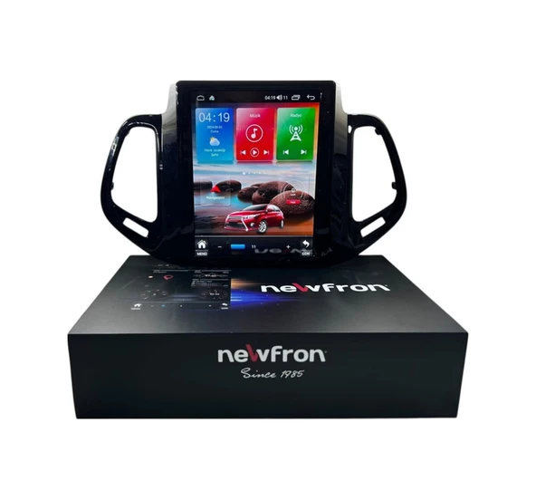 Newfron Jeep Compass 2017 Newfron 8-128 Tesla Tam Profesyonel Oem Multimedia 10" ürün görseli 1