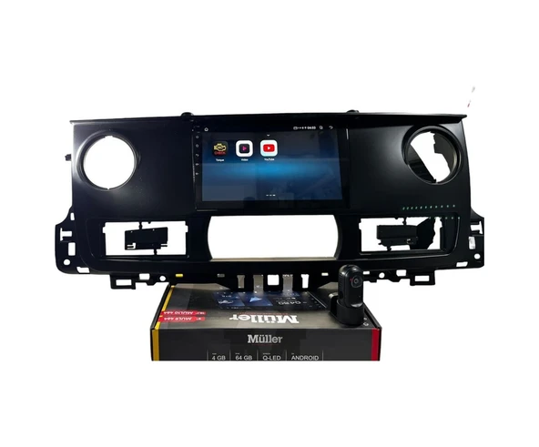 Müller Renault Master 2003-2011 Müller 4-64 Profesyonel Oem Multimedya 10" - Resim 4