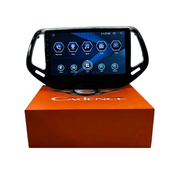 Cadence Jeep Compass 2017 Cadence T5 İşlemcili Profesyonel 360 Cam Destekli Oem Multimedia ürün görseli 1