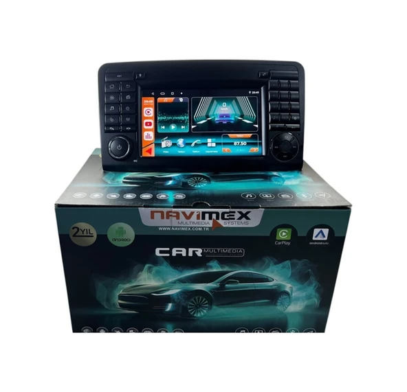 Navimex Mercedes Ml 2002-2009 Navimex 4-64 Fanlı Profesyonel Tam Oem 7" ürün görseli 1
