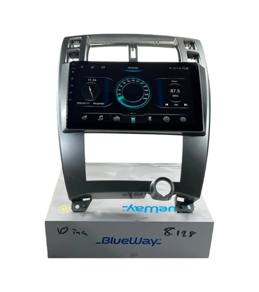 Blueway Hyundai Tucson 2006-2013 Blueway 8-128 Tam Profesyonel Oem Multimedia 10" ürün görseli 1