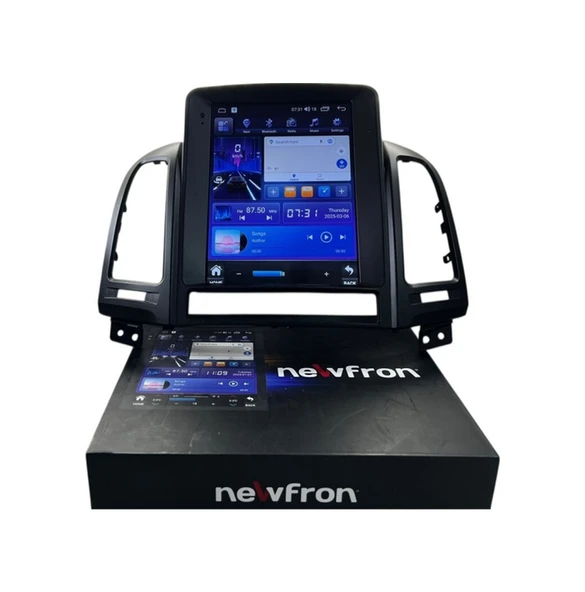 Newfron Hyundai Santafe 2011-2016 Newfron 6-64 Tesla Tam Profesyonel Oem Multimedia 10" ürün görseli 1