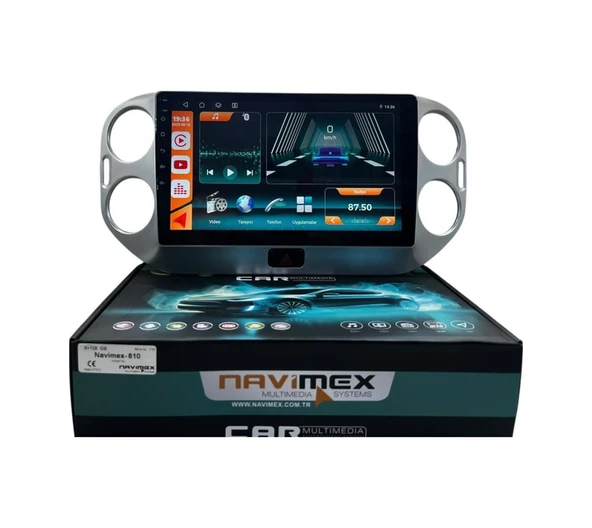 Navimex Ww Tiguan 2010-2017 Navimex 8-128 Fanlı Profesyonel Oem Multimedia ürün görseli 1