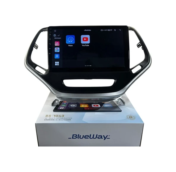 Blueway Grand Cherokee 2015-2017 Blueway 4-64 Profesyonel Oem Multimedia 10" - Resim 5
