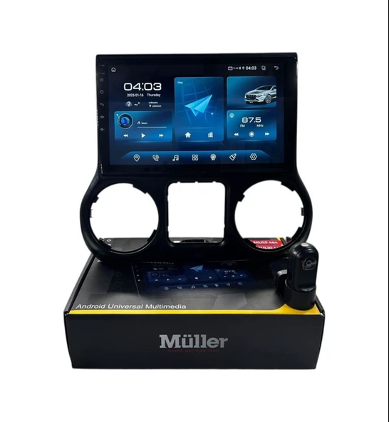 Müller Jeep Wrangler - Rubıcon Müller 4-64 Profesyonel Oem Multimedya 10" ürün görseli 1