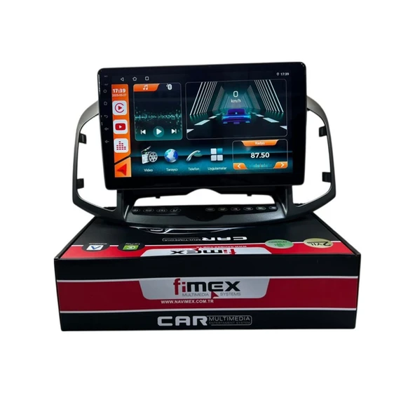 Fimex Chevrolet Captiva 2011-2017 Fimex 4-64 Fanlı Dspli Pro Oem Multimedia 10" ürün görseli 1