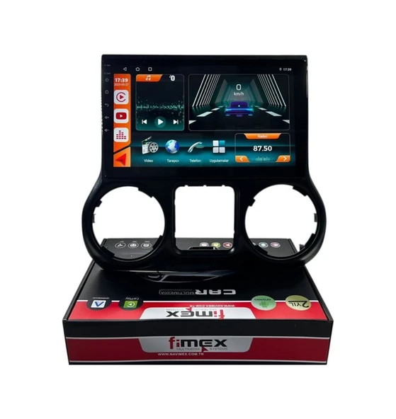 Fimex Jeep Wrangler - Rubıcon Fimex 4-64 Fanlı Dspli Pro Oem Multimedia 10" ürün görseli 1
