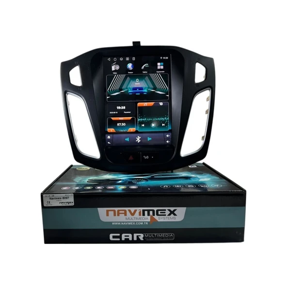 Navimex Ford Focus Navimex 8-128 Profesyonel Tesla Oem Multimedia ürün görseli 1