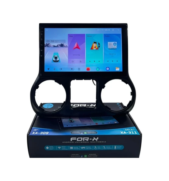 For-X Jeep Wrangler - Rubıcon Forx 2-32 Yeni Seri İşlemcili Pro Oem Multimedia ürün görseli 1