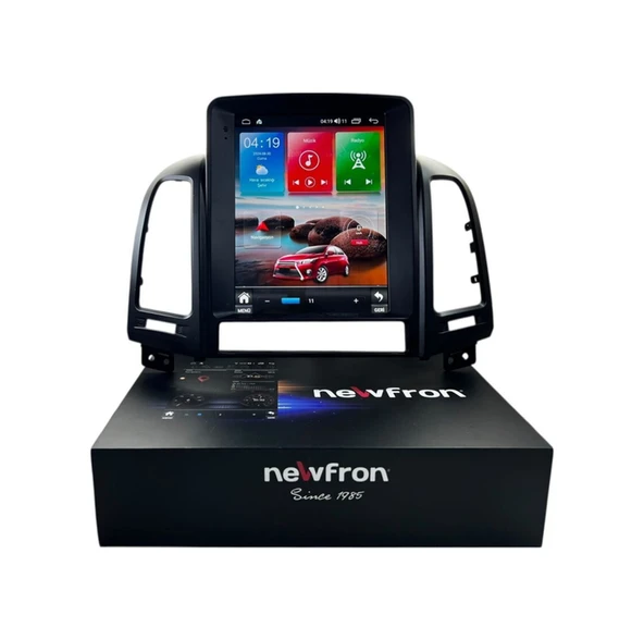 Newfron Hyundai Santafe 2011-2016 Newfron 8-128 Tesla Tam Profesyonel Oem Multimedia 10" ürün görseli 1