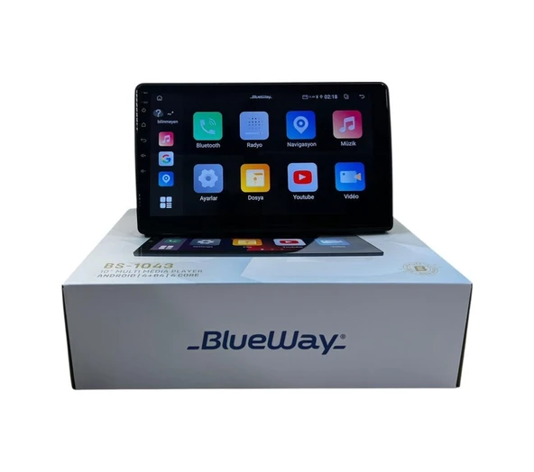 Blueway Ford Fiesta 2018-2023 Blueway 4-64 Profesyonel Oem Multimedia 10" ürün görseli 1