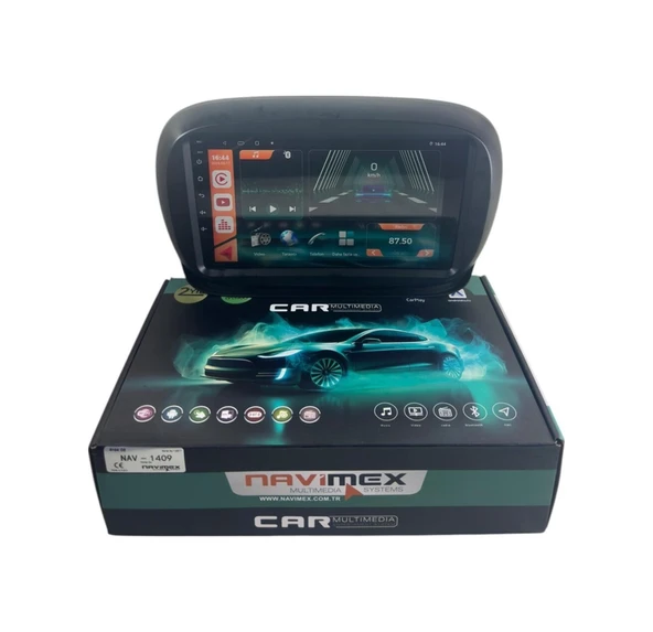 Navimex Fiat 500x 2014-2022 Navimex 6-64 Fanlı Profesyonel Oem Multimedia 9" ürün görseli 1