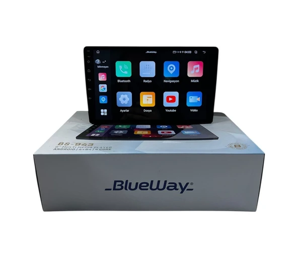 Blueway Citroen Berlingo 2019+ Blueway 4-64 Profesyonel Oem Multimedia 9" ürün görseli 1