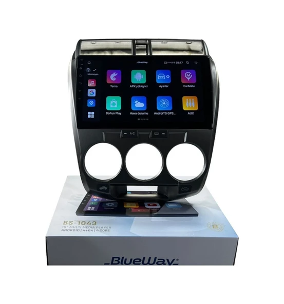 Blueway Honda City Mc 2011-2016 Blueway 4-64 Profesyonel Oem Multimedia 10" - Resim 2