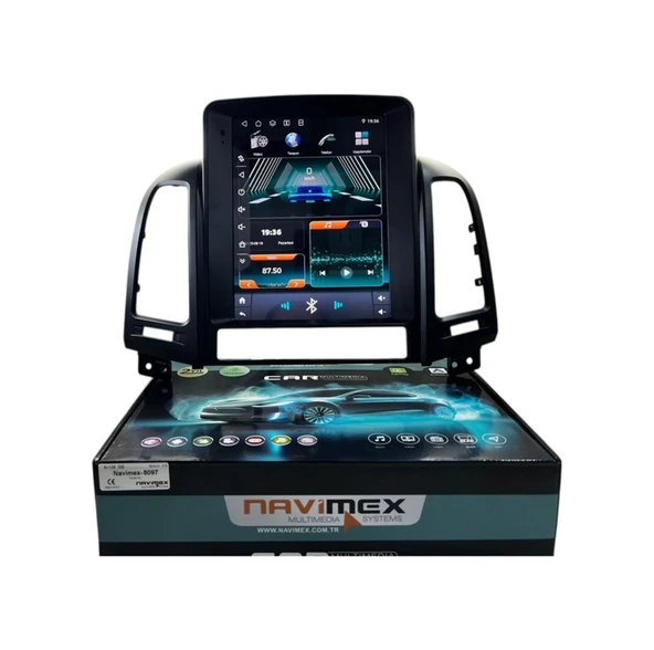 Navimex Hyundai Santafe 2011-2016 Navimex 8-128 Profesyonel Tesla Oem Multimedia 10" ürün görseli 1