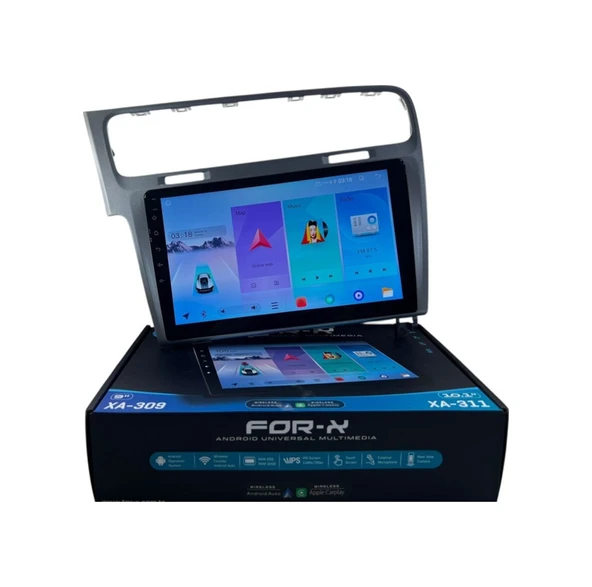 For-X Ww Golf 7 Forx 2-32 Yeni Seri İşlemcili Pro Oem Multimedia 10" ürün görseli 1
