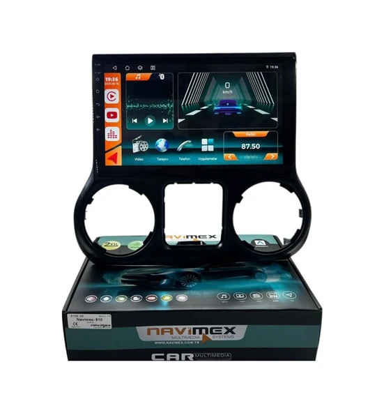 Navimex Jeep Wrangler - Rubıcon Navimex 8-128 Fanlı Profesyonel Oem Multimedia ürün görseli 1