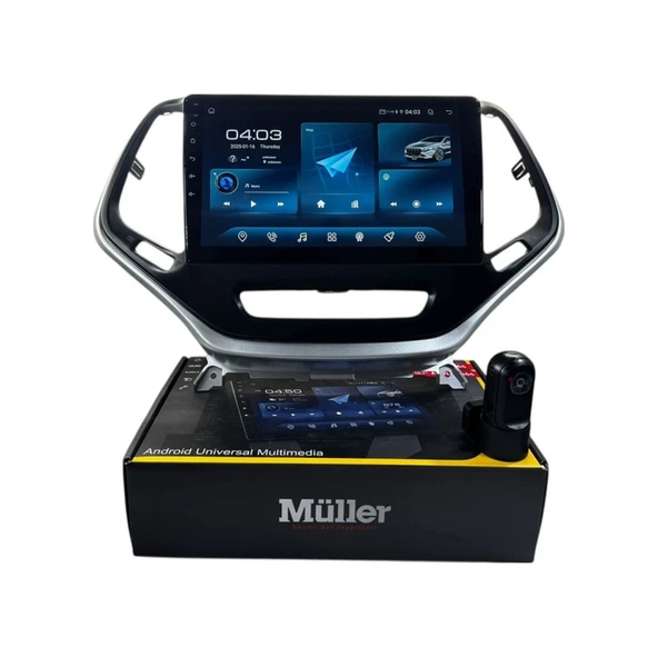 Müller Grand Cherokee 2015-2017 Müller 4-64 Profesyonel Oem Multimedya 10" ürün görseli 1