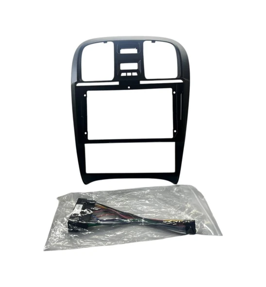 Navimex Hyundai Sonato 2004-2009 9'' Multimedya Çerçevesi Yüksek Kalite 9" ürün görseli 1