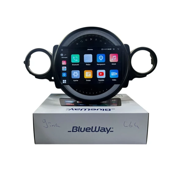 Blueway Mini Cooper 2007-2011 Blueway 4-64 Profesyonel Oem Multimedia 9" ürün görseli 1
