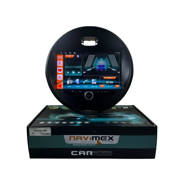 Navimex Mini Cooper 2015-2019 Navimex 8-128 Fanlı Profesyonel Oem Multimedia ürün görseli 1