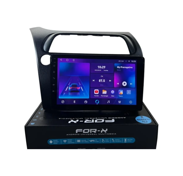 For-X Honda Civic 2006-2011 Forx 6-128 Profesyonel Oem Multimedia 9" ürün görseli 1