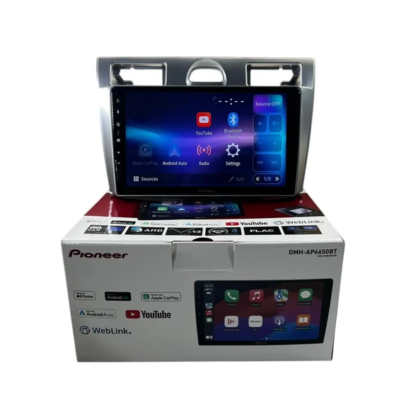 Pioneer Ford Fiesta 2006-2011 Pioneer 4-64 Tam Profesyonel Oem Multimedia 9" ürün görseli 1