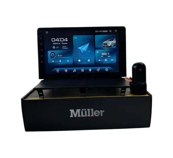 Müller Berlingo - Partner 2001-2008 Müller 4-64 Profesyonel Oem Multimedya 9" ürün görseli 1