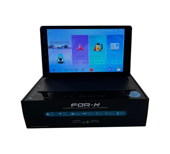 For-X Berlingo - Partner 2001-2008 Forx 2-32 Yeni Seri İşlemcili Pro Oem Multimedia 9" ürün görseli 1