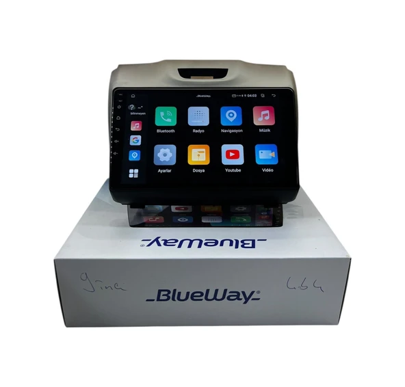 Blueway İsuzu D Max 2012-2019 Blueway 4-64 Profesyonel Oem Multimedia 9" ürün görseli 1